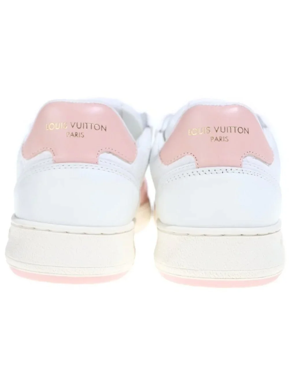 Louis Vuitton Monogram LV Stadium Low Cut Sneakers White Pink LD